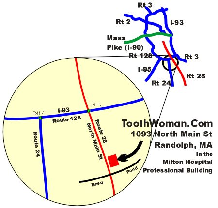 Map to the office